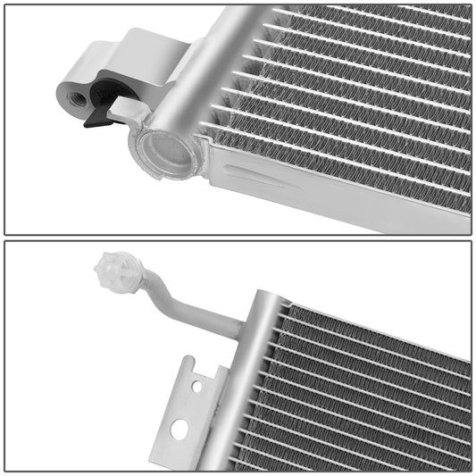 CONDENSADOR CHEVROLET CORVETTE 1997-2004 - ALUMINUM - SILVER