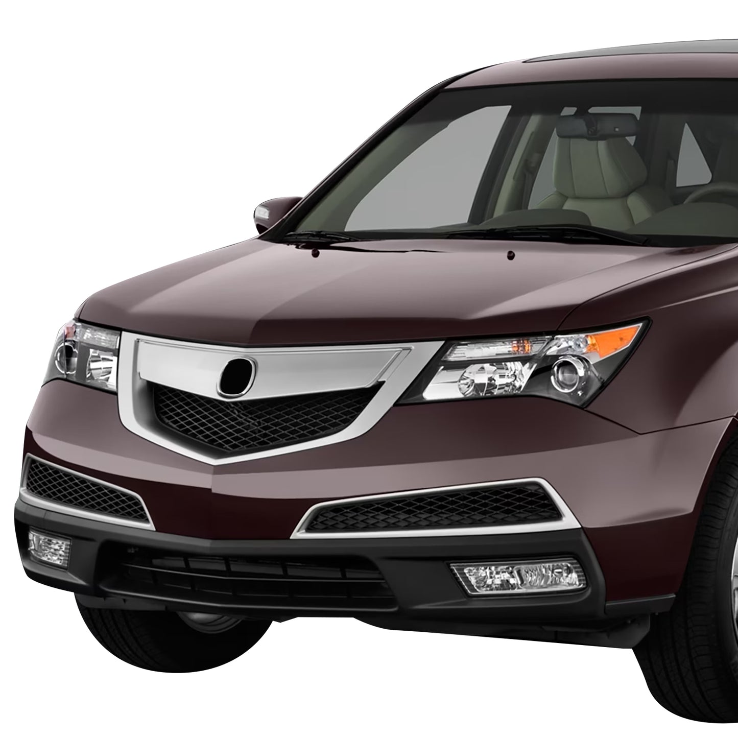 PARRILLA GRILLE - HD MDX 07-13/ GRILLE ASS'Y 10-13/ SATIN NICKE/ (BASE/TECHNOLOGY)//PARTS.NO,AC1200118//OEM NO,75100STXA02