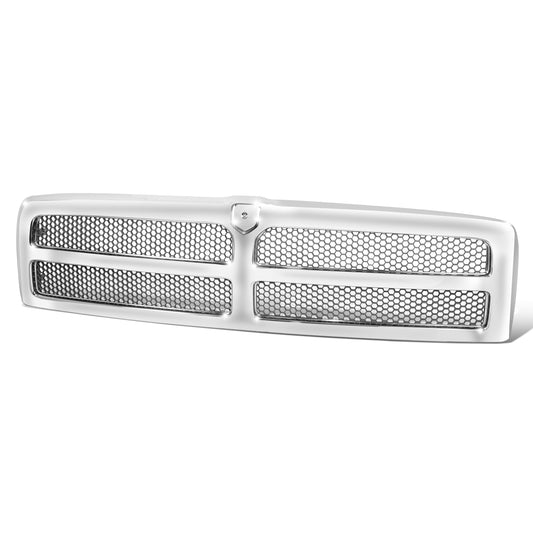 PARRILLA GRILLE - DG RAM '94-'01/ GRILLE ASS'Y/ SILVER W/CHROME FRAME//PARTS.NO,CH1200178//OEM NO,55055252
