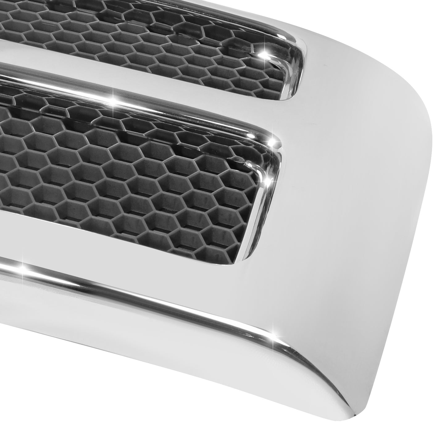 PARRILLA GRILLE - DG RAM '94-'01/ GRILLE ASS'Y/ SILVER W/CHROME FRAME//PARTS.NO,CH1200178//OEM NO,55055252