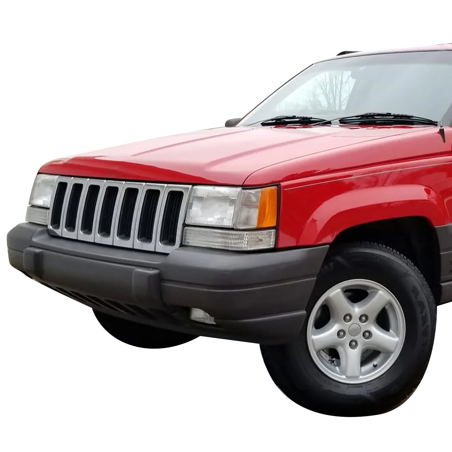 PARRILLA GRILLE - JP GRAND CHRKEE '93-'98/ GRILLE ASS'Y 96-98/ CHROME/BLACK/SILVER//PARTS.NO,CH1200192//OEM NO,55055059