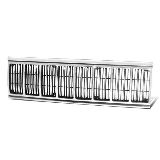 PARRILLA GRILLE - JP CHRKEE '84-'96/ GRILLE ASS'Y 91-96/ CHROME/BLACK/ =COMANCHE=WAGONEER//PARTS.NO,CH1200196//OEM NO,55034046