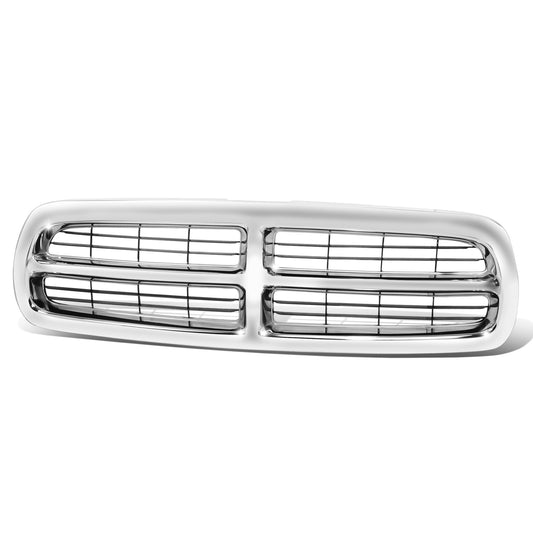 PARRILLA GRILLE - DG DKTA '97-'04/DUAGO '98-'03/ GRILLE ASS'Y/ CHROME/BLACK/ (1PC DESIGN)//PARTS.NO,CH1200199//OEM NO,55056092
