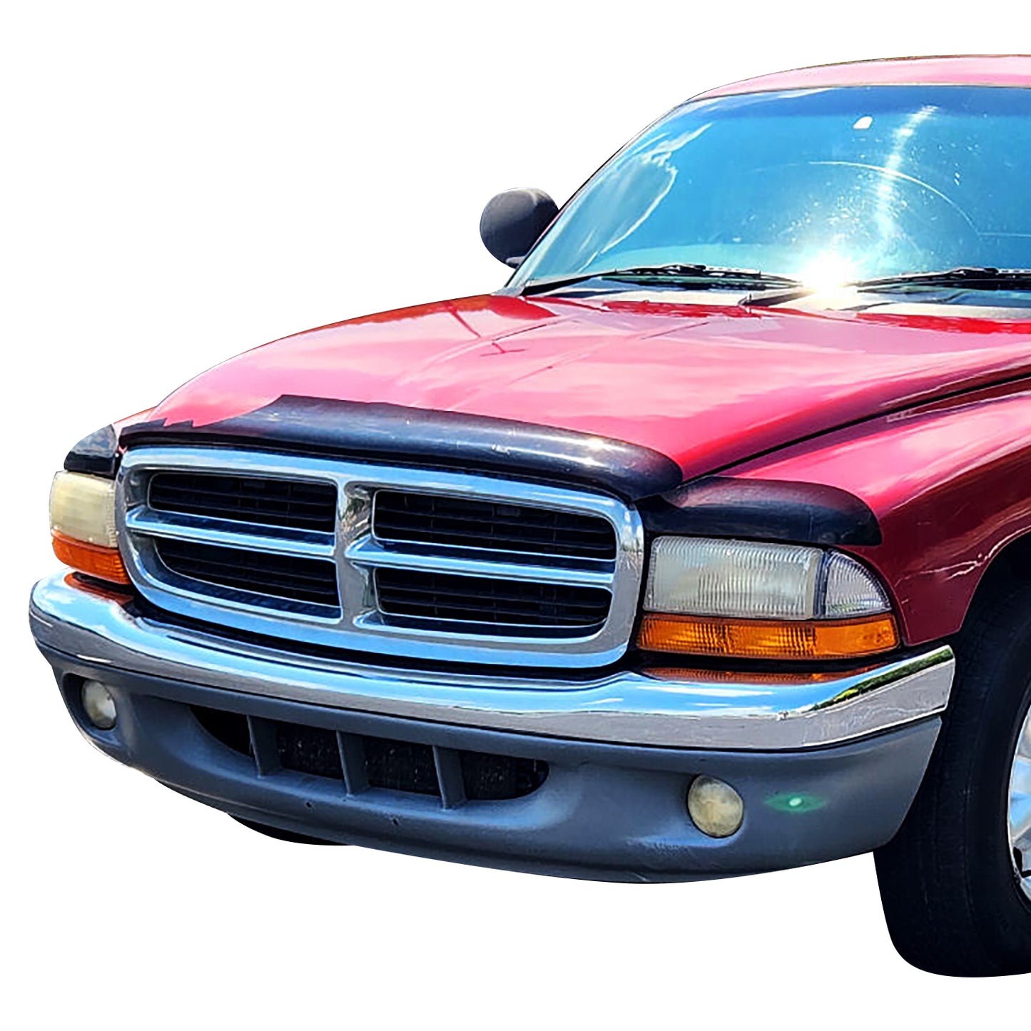 PARRILLA GRILLE - DG DKTA '97-'04/DUAGO '98-'03/ GRILLE ASS'Y/ CHROME/BLACK/ (1PC DESIGN)//PARTS.NO,CH1200199//OEM NO,55056092