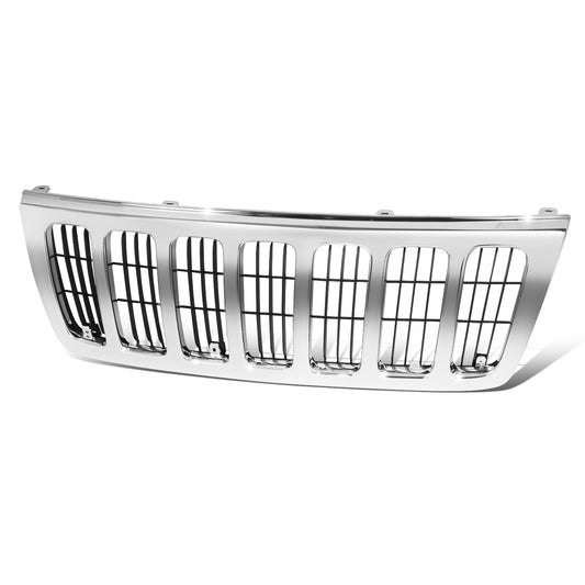 PARRILLA GRILLE - JP GRAND CHRKEE '99-'04/ GRILLE ASS'Y 99-03/ (INNER +OUTER)/ CHROME/BLACK/ (LAREDO) (PERFORMANCE)//PARTS.NO,CH1200234//OEM NO,55155921AC-PFM