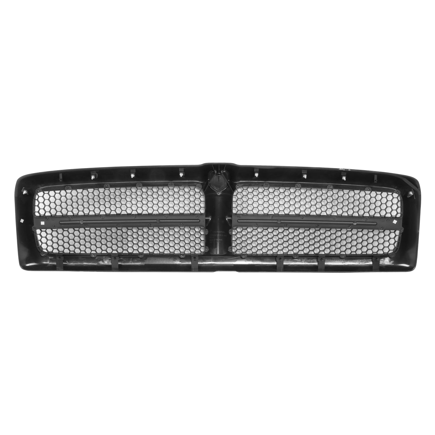 PARRILLA GRILLE - DG RAM '94-'01/ GRILLE ASS'Y 00-01/ BLACK W/BLACK FRAME/ (SPORT MODEL)//PARTS.NO,CH1200245//OEM NO,QR33DX8AE