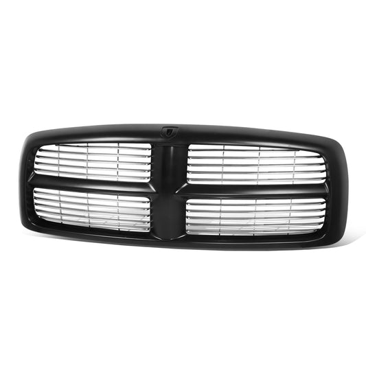 PARRILLA GRILLE - DG RAM '02-'05/ GRILLE ASS'Y/ CHROME BILLET/ W/BLACK FRAME//PARTS.NO,CH1200259//OEM NO,5GR97DX8AE