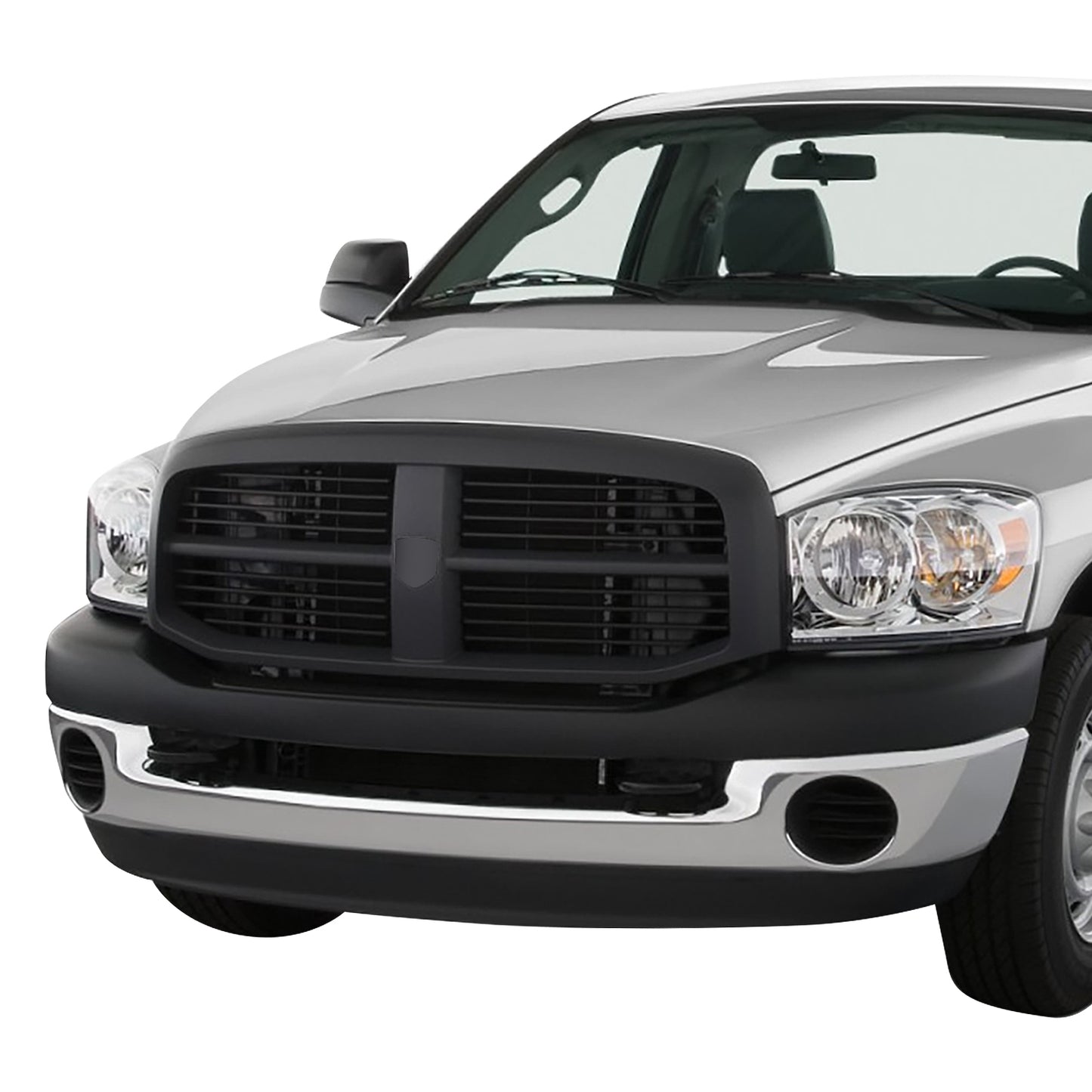 PARRILLA GRILLE - DG RAM '06-'08/ GRILLE ASS'Y/ BLACK W/BLACK FRAME//PARTS.NO,CH1200280//OEM NO,5JY121SPAF