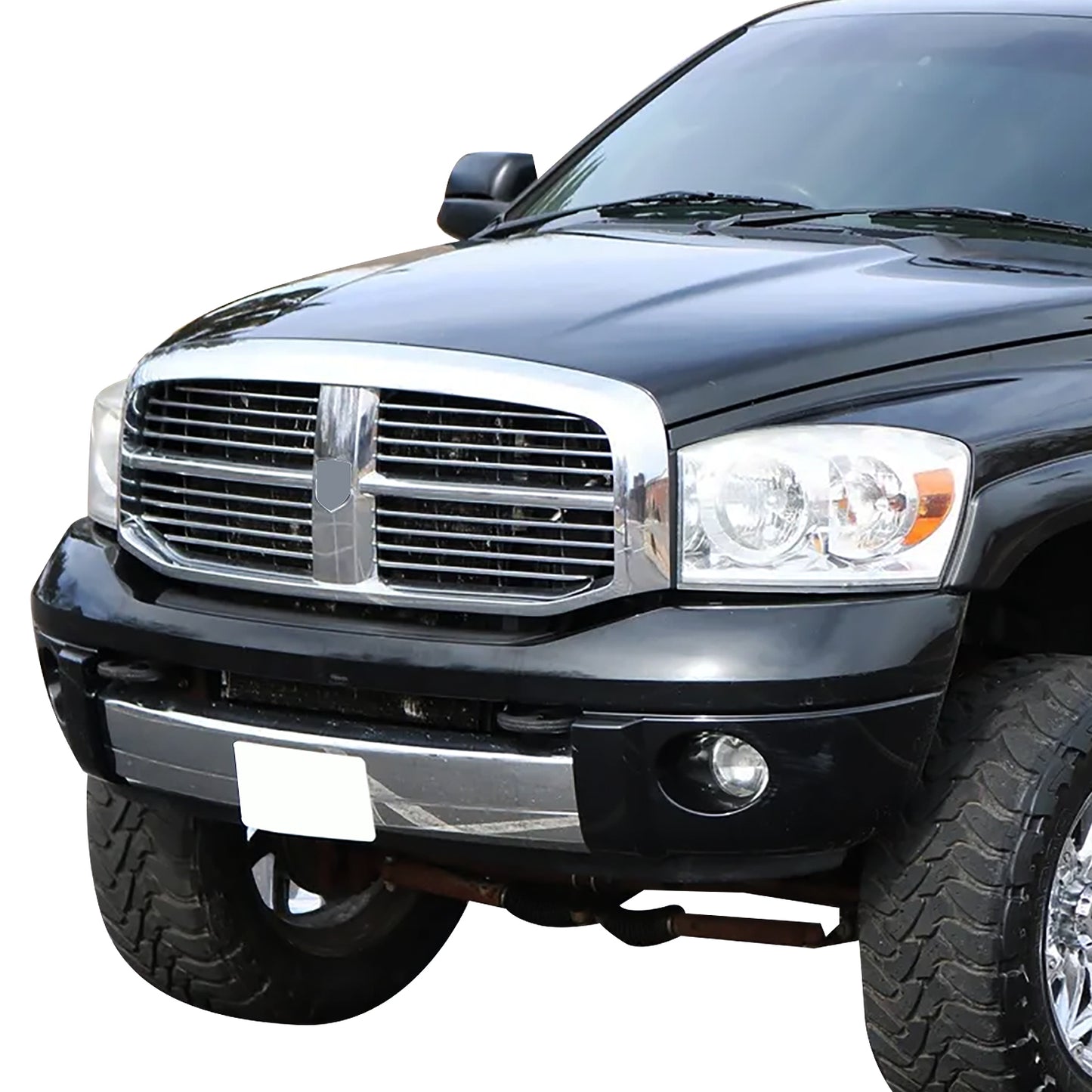 PARRILLA GRILLE - DG RAM '06-'08/ GRILLE ASS'Y/ CHROME W/CHROME FRAME/ (R1500 MEGA CAB)//PARTS.NO,CH1200281//OEM NO,55077778AF