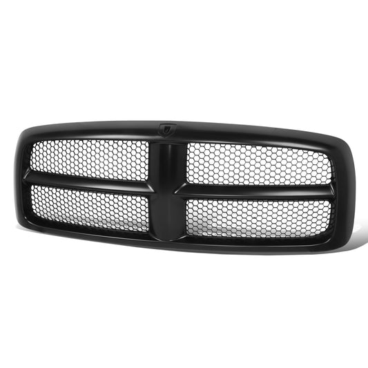 PARRILLA GRILLE - DG RAM '02-'05/ GRILLE ASS'Y 05-05/ BLACK HONEY COBM MESH/ W/BLACK FRAME/ (R1500 MEGA/R2500/R3500)/(NEW STYLE)//PARTS.NO,CH1200287//OEM NO,5FJ051SPAB
