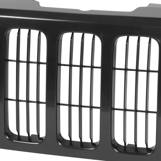 PARRILLA GRILLE - JP LIBRTY '02-'07/ GRILLE ASS'Y 05-07/ BLACK W/BLACK MOULDING/ W/FOG LAMP H. (SPORT)//PARTS.NO,CH1200291//OEM NO,5JJ86ZZZAF