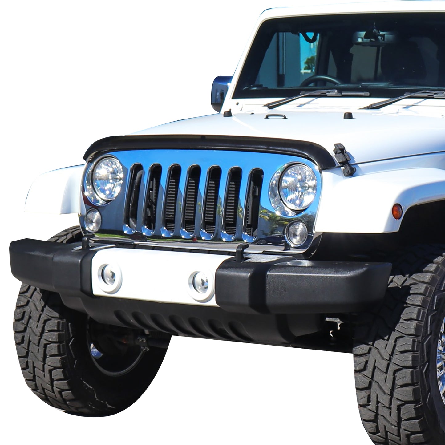 PARRILLA GRILLE - JP WANGLR '07-'17/ GRILLE ASS'Y/ CHROME//PARTS.NO,CH1200328//OEM NO,68046306AA-PFM