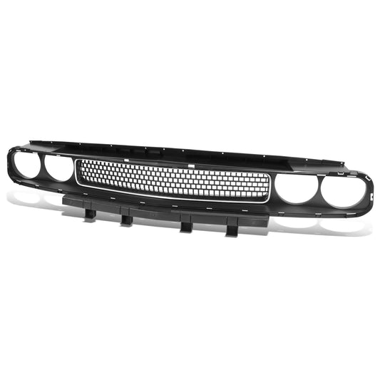 PARRILLA GRILLE - DG CHALGER 08-14/15-22/ GRILLE ASS'Y 08-14/ MAT-BLACK/ W/SILVER MOULDING//PARTS.NO,CH1200338//OEM NO,68043388AA-PFM