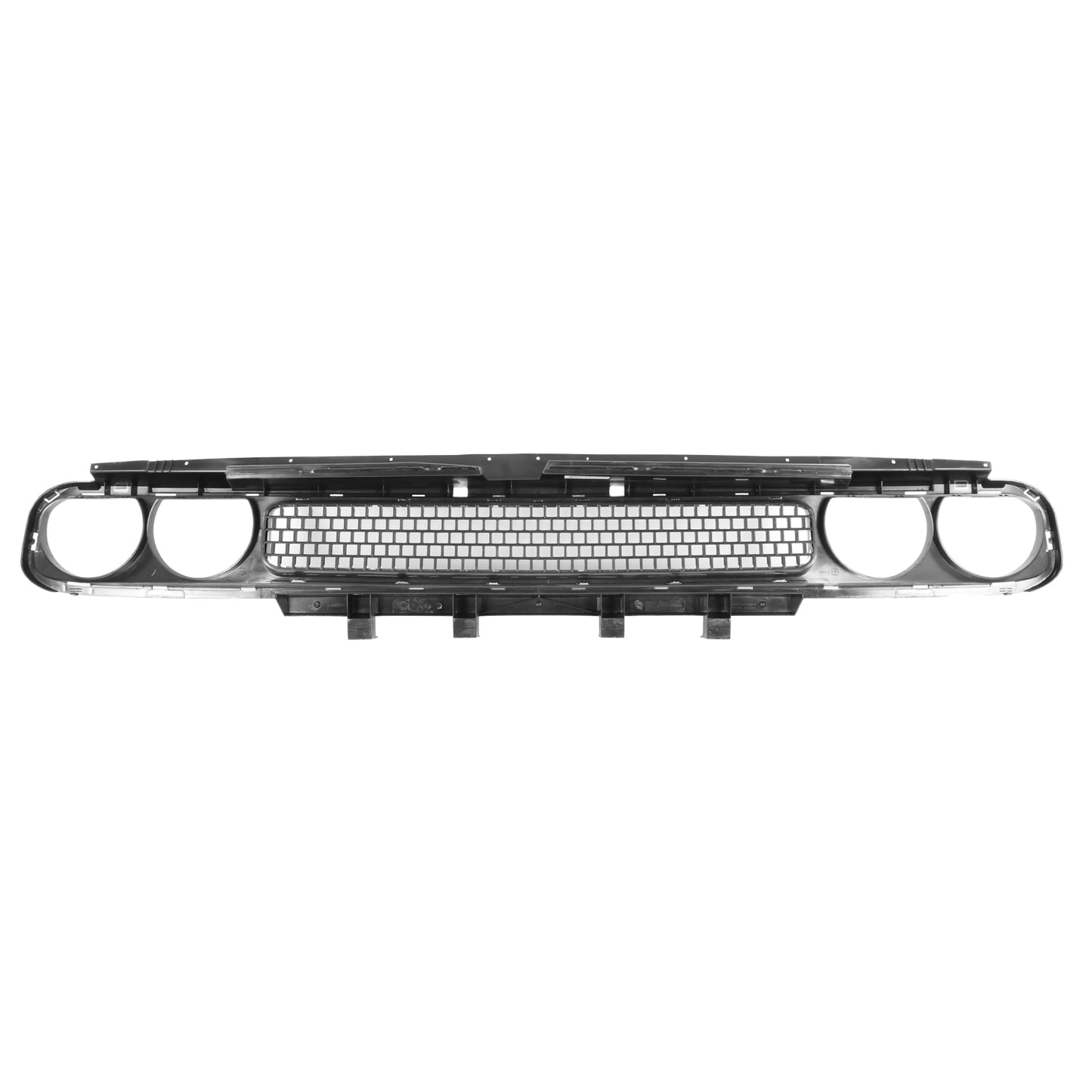 PARRILLA GRILLE - DG CHALGER 08-14/15-22/ GRILLE ASS'Y 08-14/ MAT-BLACK/ W/SILVER MOULDING//PARTS.NO,CH1200338//OEM NO,68043388AA-PFM