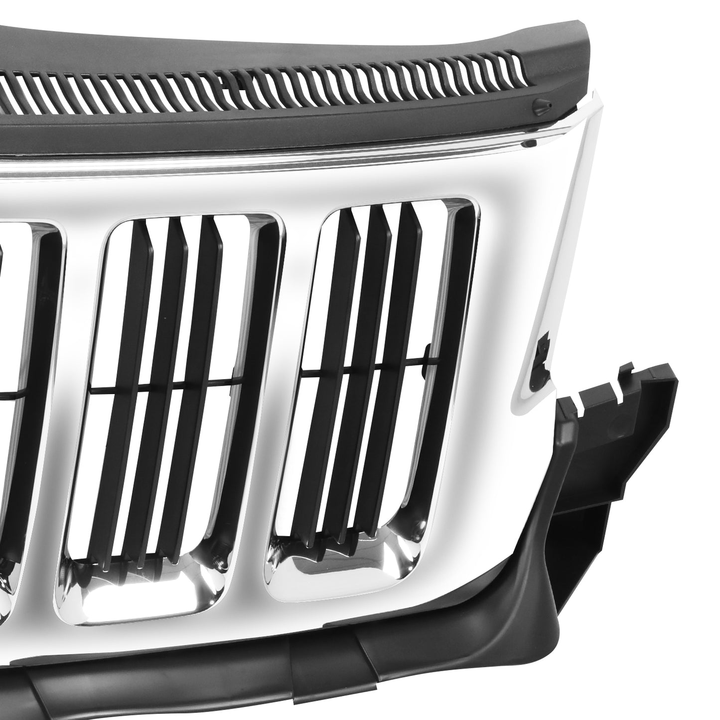 PARRILLA GRILLE - JP GRAND CHRKEE '11-'13/ GRILLE ASS'Y/ CHROME/BLACK/ (LAREDO|LIMITED)//PARTS.NO,CH1200341//OEM NO,55079377AD
