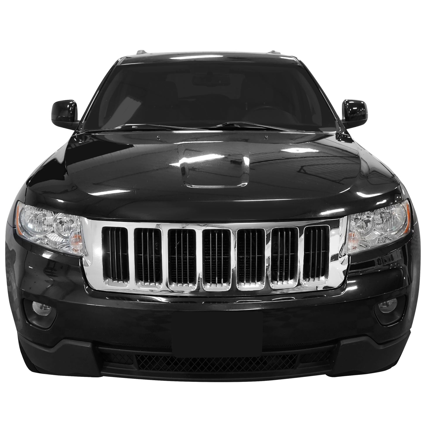 PARRILLA GRILLE - JP GRAND CHRKEE '11-'13/ GRILLE ASS'Y/ CHROME/BLACK/ (LAREDO|LIMITED)//PARTS.NO,CH1200341//OEM NO,55079377AD