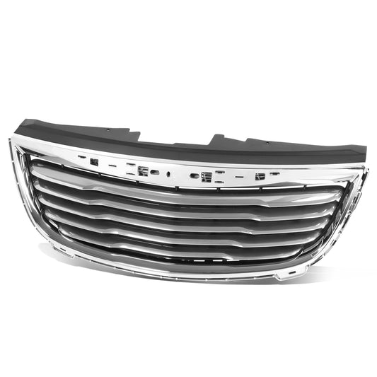 PARRILLA GRILLE - DG CRVN/VYGR&TOW&COUTY 11-20/ GRILLE ASS'Y 11-16/ MAT-BLACK W/CHROME FRAME/ (TOWN)//PARTS.NO,CH1200350//OEM NO,68100692AB