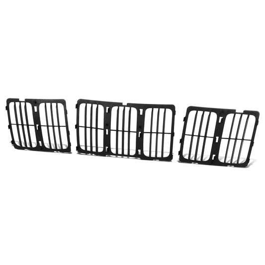 PARRILLA GRILLE - JP GRAND CHRKEE 14-16/17-21/ GRILLE ASS'Y 14-16/ MAT-BLACK (LIMITED/LAREDO)/ (LOUVERED STYLE)//PARTS.NO,CH1200369//OEM NO,68143073AC