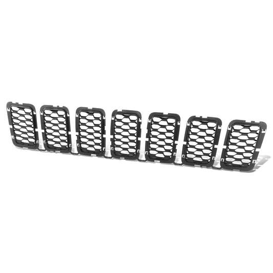 PARRILLA GRILLE - JP GRAND CHRKEE 14-16/17-21/ GRILLE ASS'Y 17-20/ INNER GRILLE SET/ W/TEXTURED BLACK/ (LIMITED/LAREDO)/(1SET=7PC)//PARTS.NO,CH1201111//OEM NO,68317863AA
