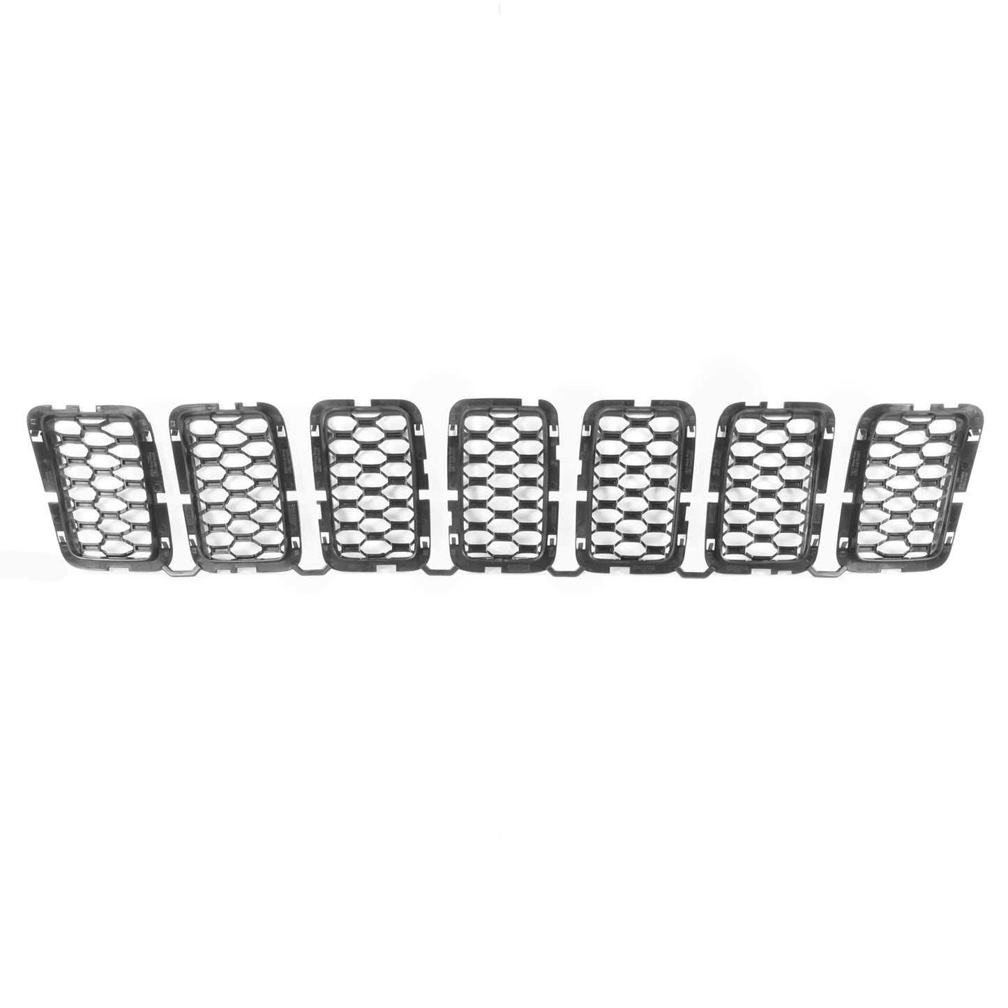 PARRILLA GRILLE - JP GRAND CHRKEE 14-16/17-21/ GRILLE ASS'Y 17-20/ INNER GRILLE SET/ W/TEXTURED BLACK/ (LIMITED/LAREDO)/(1SET=7PC)//PARTS.NO,CH1201111//OEM NO,68317863AA