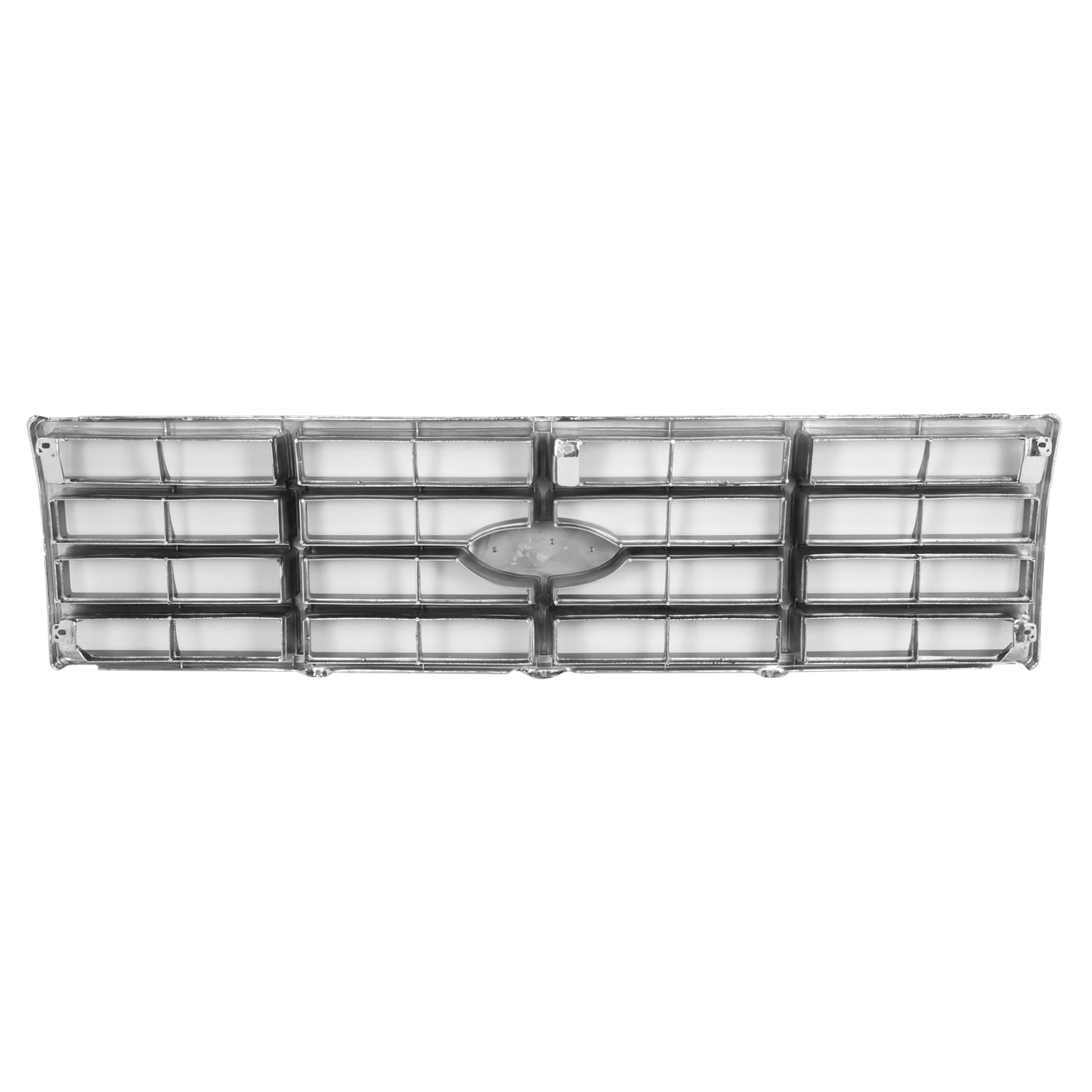 PARRILLA GRILLE - FD F150 P/U '80-'86/ GRILLE ASS'Y 82-86/ CHROME/ARGENT//PARTS.NO,FO1200118//OEM NO,E3TZ8200G