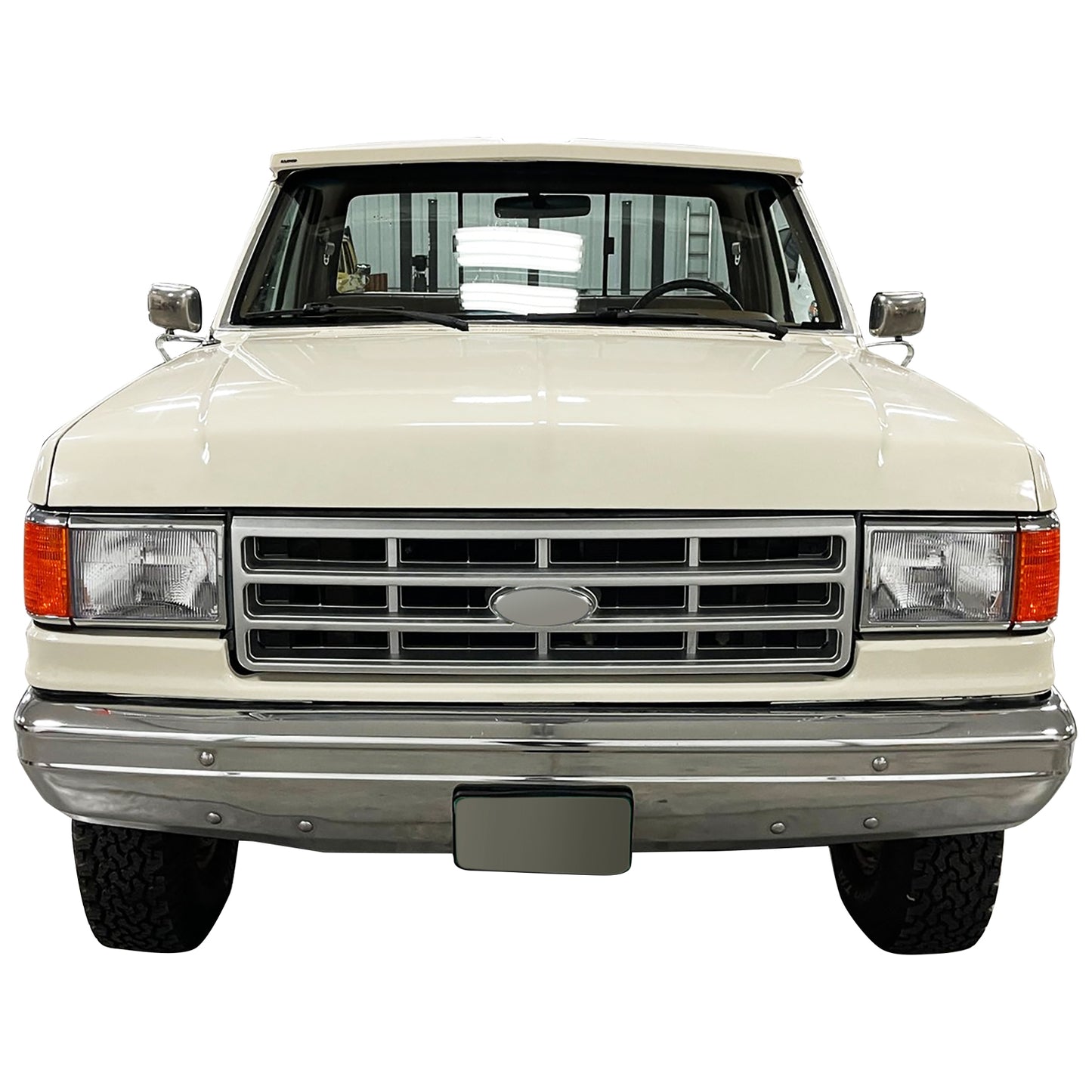 PARRILLA GRILLE - FD F150 P/U '87-'91/ GRILLE ASS'Y 89-91/ SILVER/GREY//PARTS.NO,FO1200142//OEM NO,E9TZ8200C