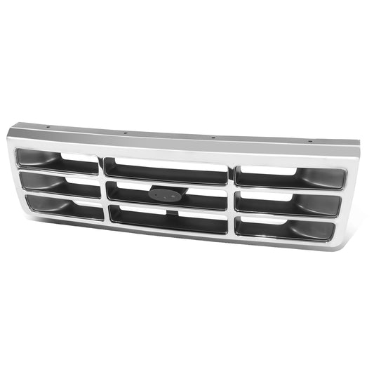 PARRILLA GRILLE - FD F150 P/U '92-'96/ GRILLE ASS'Y/ CHROME/BLACK//PARTS.NO,FO1200173//OEM NO,F4TZ8200A