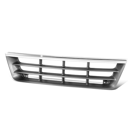 PARRILLA GRILLE - FD ECNOLNE VAN '92-'96/'97-'07/ GRILLE ASS'Y 92-96/ MAT-GRAY W/CHROME MLDG//PARTS.NO,FO1200180//OEM NO,F2UZ8200A