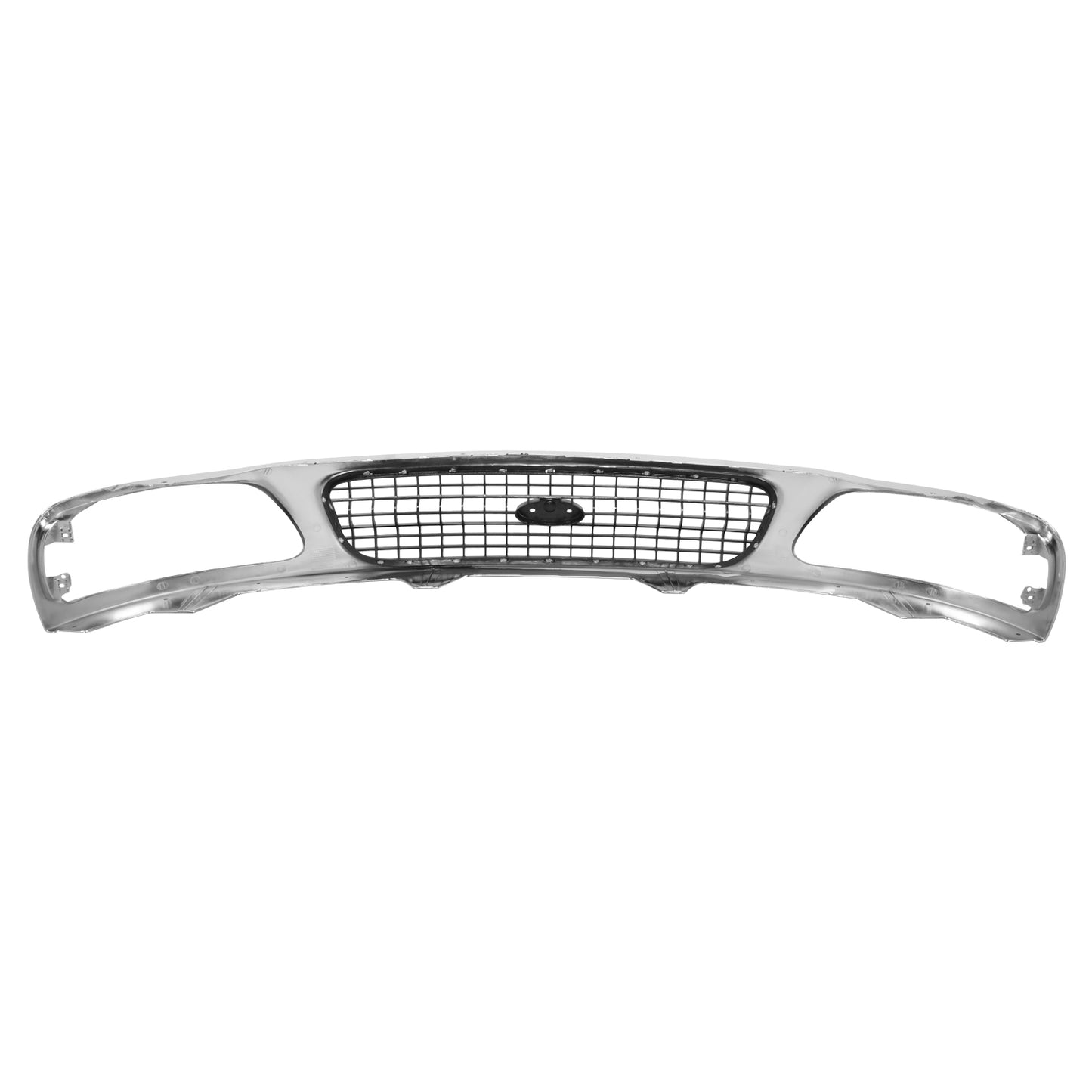 PARRILLA GRILLE - FD EXPDTION '97-'02/'03-'06/ GRILLE ASS'Y 97-98/ CHROME/SILVER/BLACK/ (XLT) (2WD)//PARTS.NO,FO1200330//OEM NO,F85Z8200EAA