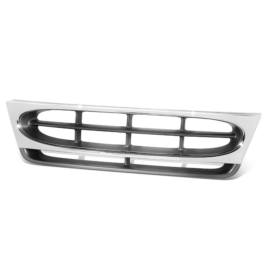 PARRILLA GRILLE - FD ECNOLNE VAN '92-'96/'97-'07/ GRILLE ASS'Y 97-02/ CHROME/GRAY/ (COMPOSITE HEAD LIGHT)//PARTS.NO,FO1200337//OEM NO,F8UZ8200AAA