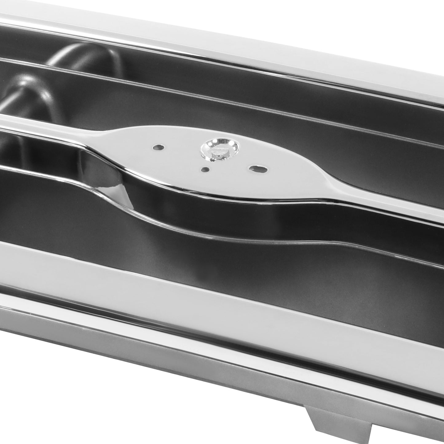 PARRILLA GRILLE - FD RANGR '98-'00/01-'03/04-05/ GRILLE ASS'Y 98-00/ CHROME/SILVER (2WD)(XLT)//PARTS.NO,FO1200340//OEM NO,F87Z8200EAA