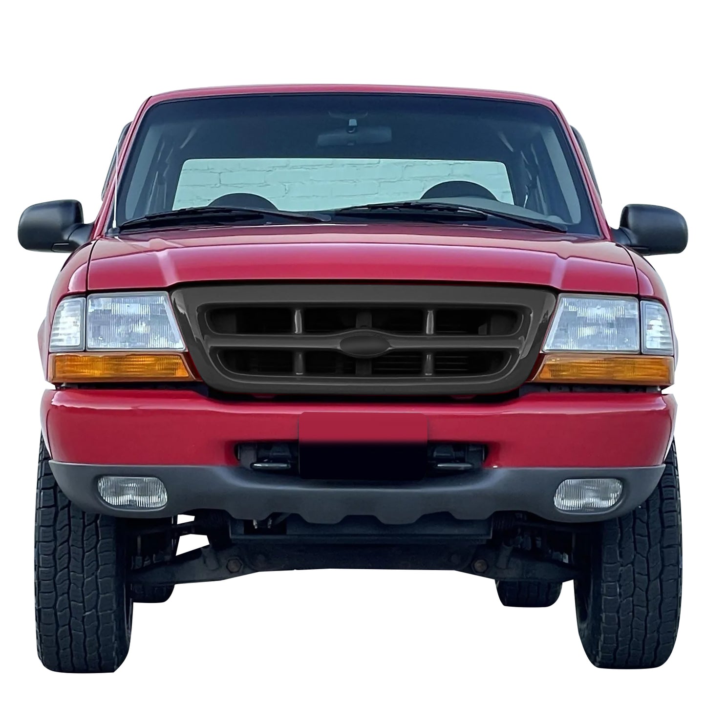 PARRILLA GRILLE - FD RANGR '98-'00/01-'03/04-05/ GRILLE ASS'Y 98-00/ MAT-GRAY (PTM)/ (2WD)(XL/SLT)//PARTS.NO,FO1200344//OEM NO,F87Z8200FA