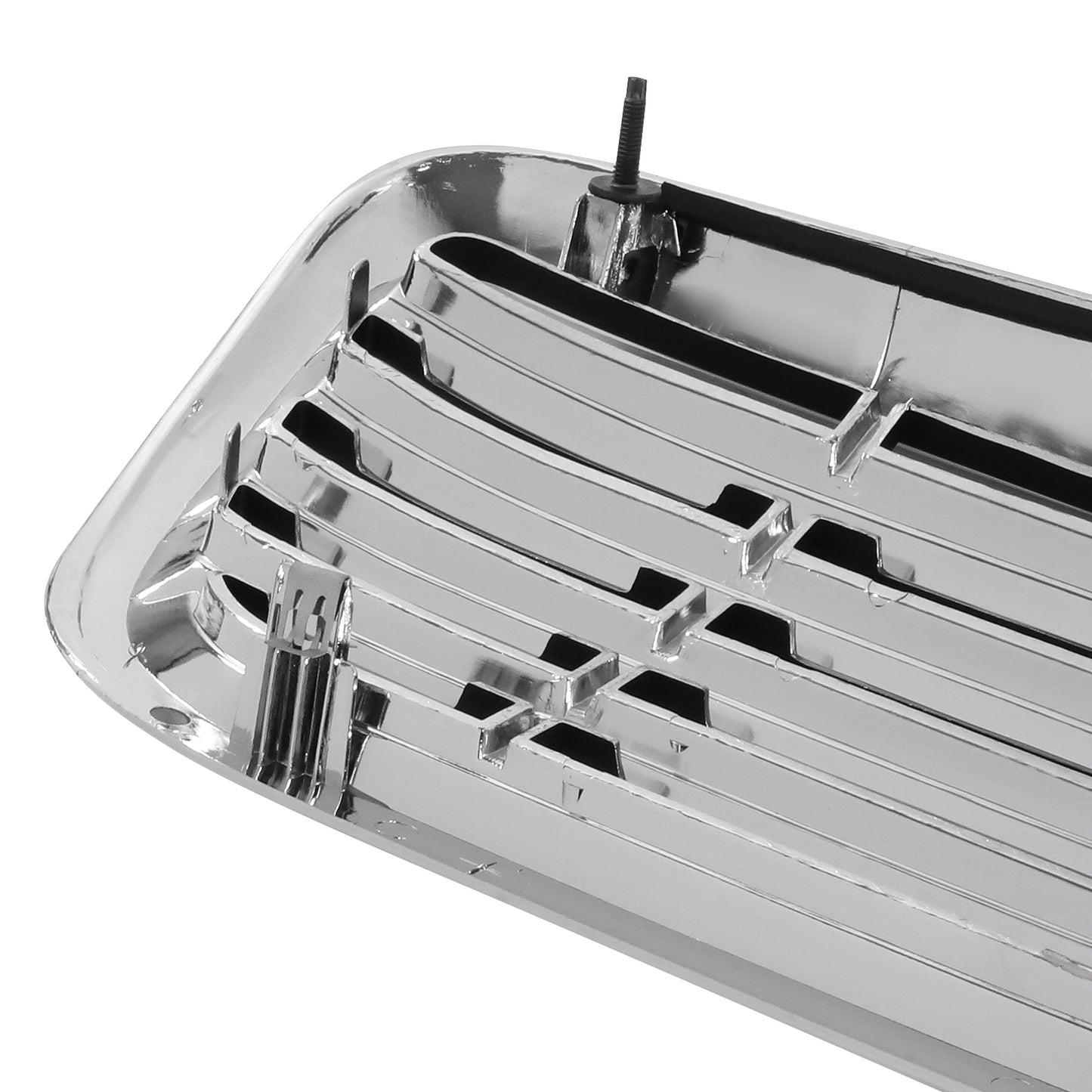 PARRILLA GRILLE - FD CRWN VICRIA 98-02/ GRILLE ASS'Y 98-11/ CHROME/BLACK/ (HONEY COMB) (W/O POLICE)/ (BASE/LX)//PARTS.NO,FO1200346//OEM NO,6W7Z8200BA
