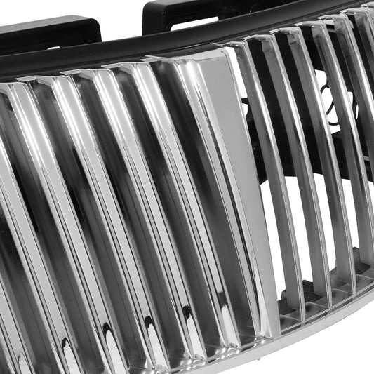 PARRILLA GRILLE - LN TWN CAR '98-'02/ GRILLE ASS'Y/ CHROME/BLACK/ (W/O STS)