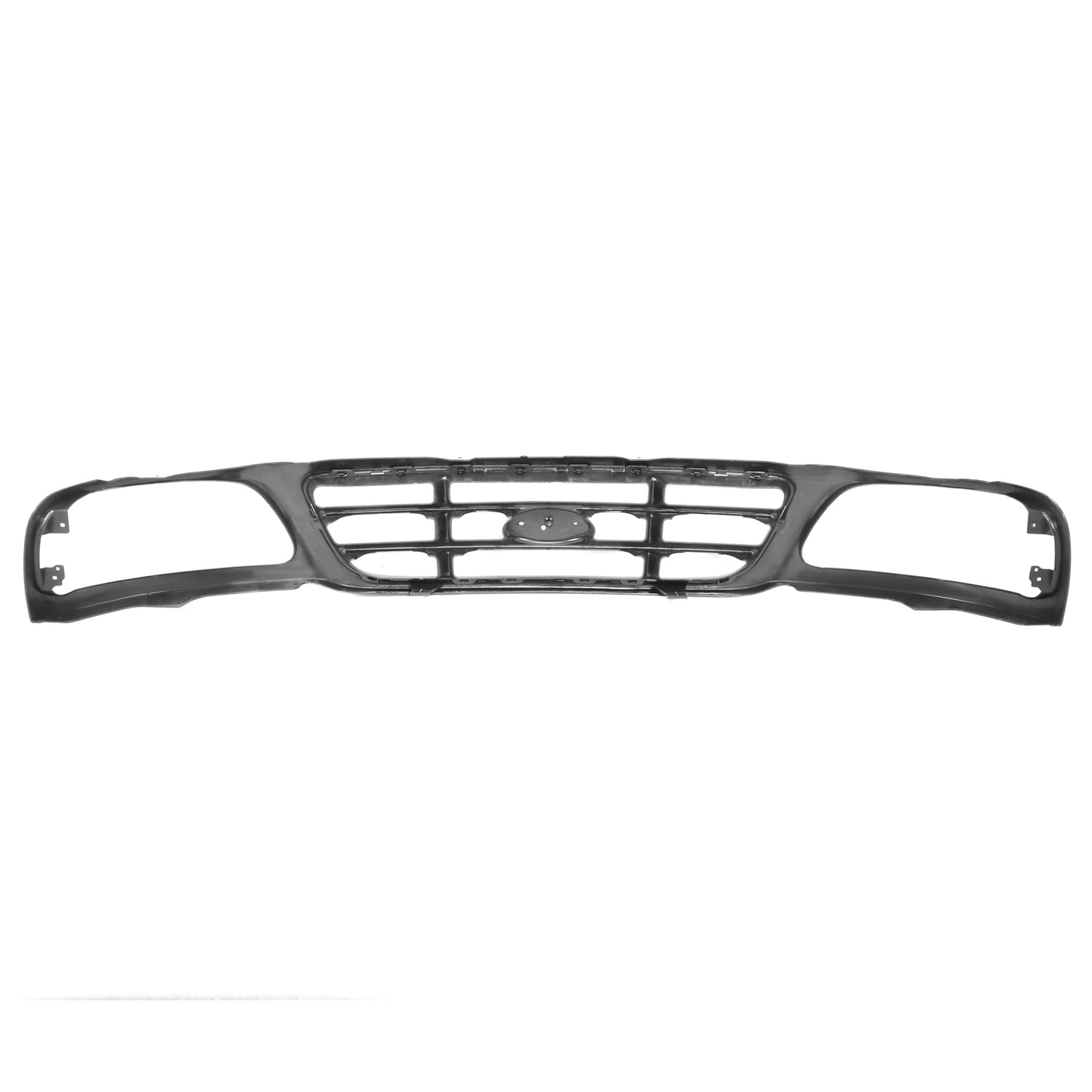 PARRILLA GRILLE - FD F150 P/U '97-'03/ GRILLE ASS'Y 99-03/ MAT-BLACK (PTM)/ (W/BAR TYPE)/ (XL/XLT) (2/4WD)//PARTS.NO,FO1200376//OEM NO,3L3Z8200DA