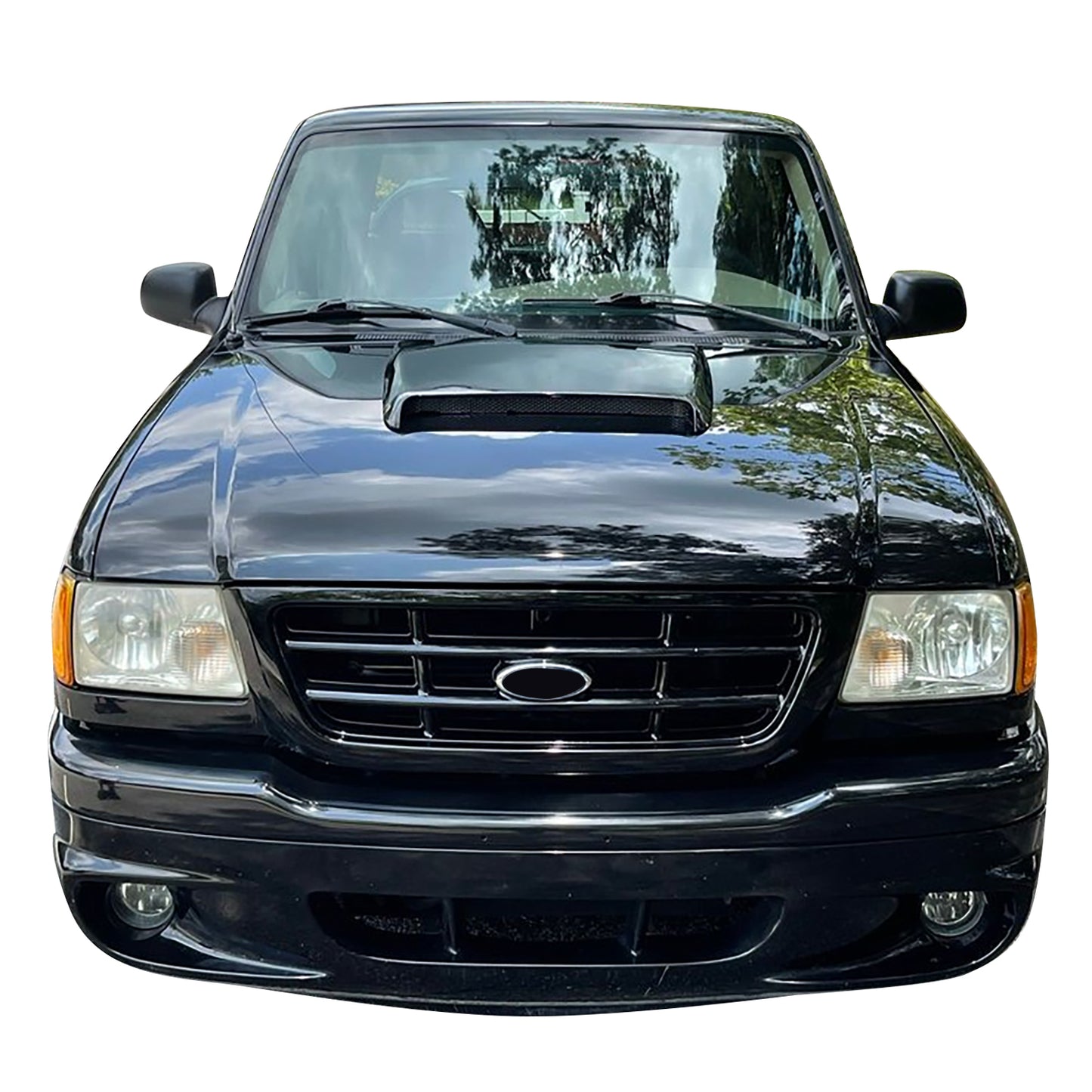 PARRILLA GRILLE - FD RANGR '98-'00/01-'03/04-05/ GRILLE ASS'Y 01-03/ BLACK/DARK-GRAY/ (PTM)(2WD)//PARTS.NO,FO1200393//OEM NO,3L5Z8200AA