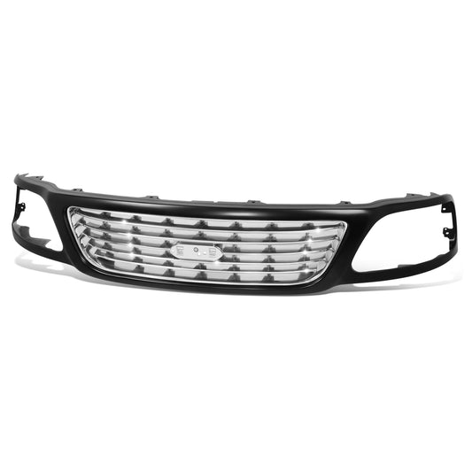 PARRILLA GRILLE - FD F150 P/U '97-'03/ GRILLE ASS'Y 99-04/ CHROME/BK/ W/O HONEY COMB//PARTS.NO,FO1200423//OEM NO,3L3Z8200AC