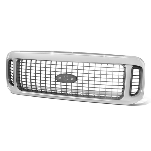 PARRILLA GRILLE - FD F350 '99-'04/EXCSON '00-'05/ GRILLE ASS'Y 00-04/ CHARCOAL W/CHROME FRAME/ (EXCURSION)//PARTS.NO,FO1200448//OEM NO,1C7Z8200AAA