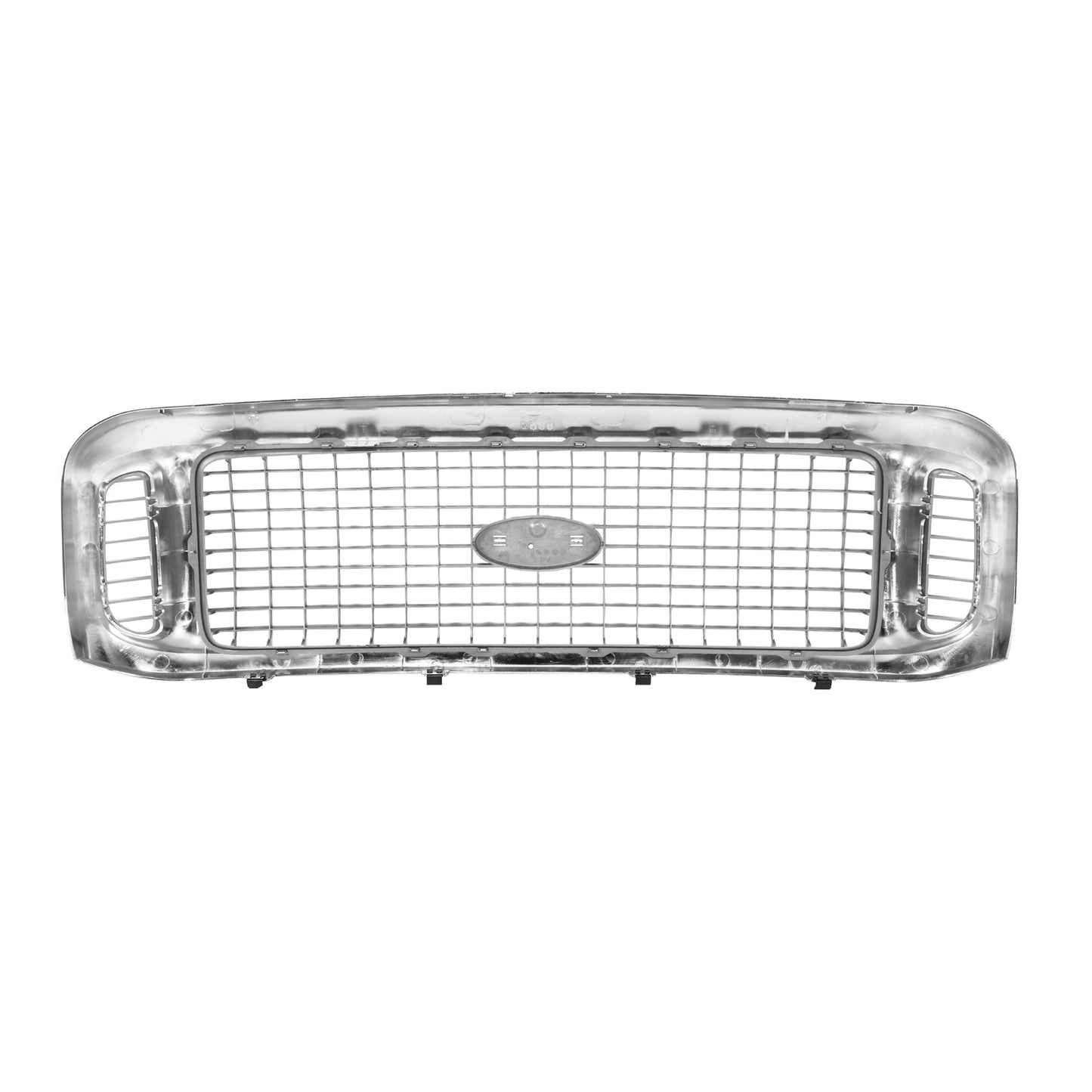 PARRILLA GRILLE - FD F350 '99-'04/EXCSON '00-'05/ GRILLE ASS'Y 00-04/ CHARCOAL W/CHROME FRAME/ (EXCURSION)//PARTS.NO,FO1200448//OEM NO,1C7Z8200AAA