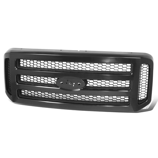 PARRILLA GRILLE - FD F350 P/U '05-'07(SUPR DUTY)/ GRILLE ASS'Y/ BLACK (XLT)//PARTS.NO,FO1200457//OEM NO,5C3Z8200CAD