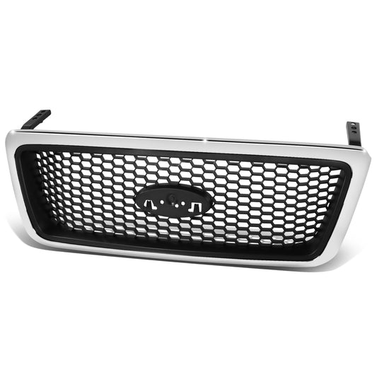 PARRILLA GRILLE - FD F150 P/U '04-'08/ GRILLE ASS'Y 06-08/ MAT-DARK BLUE/ W/CHROME FRAME/ (HONEYCOMB DESIGN)( XLT)//PARTS.NO,FO1200469//OEM NO,6L3Z8200AA