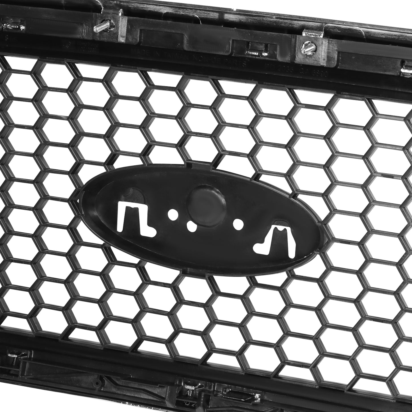 PARRILLA GRILLE - FD F150 P/U '04-'08/ GRILLE ASS'Y 06-08/ MAT-DARK BLUE/ W/CHROME FRAME/ (HONEYCOMB DESIGN)( XLT)//PARTS.NO,FO1200469//OEM NO,6L3Z8200AA