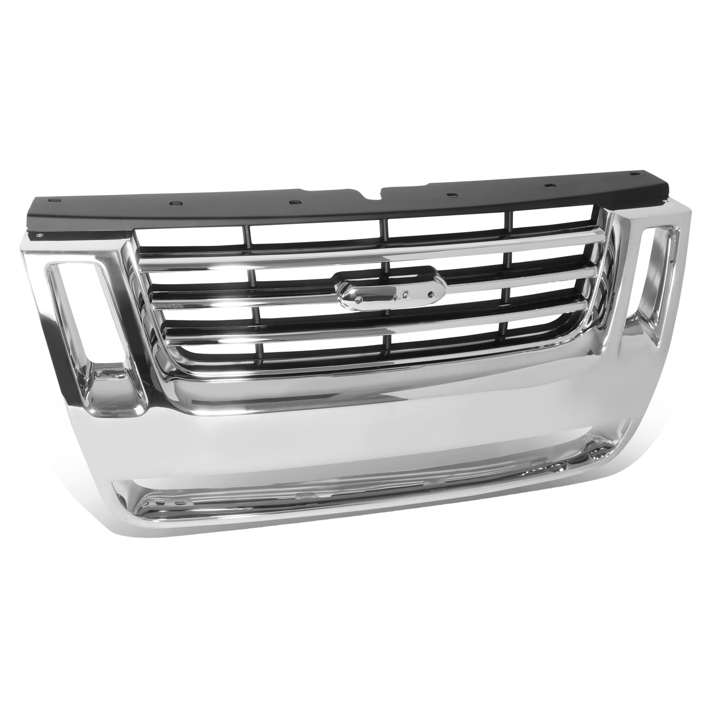 PARRILLA GRILLE - FD EXPLER '06-'08/'09-'10/ GRILLE ASS'Y 06-10/ CHROME/PAINTED BLACK/ (EDDIE BAUER)/ W/IRON MAN PKG//PARTS.NO,FO1200477//OEM NO,8L2Z8200CA
