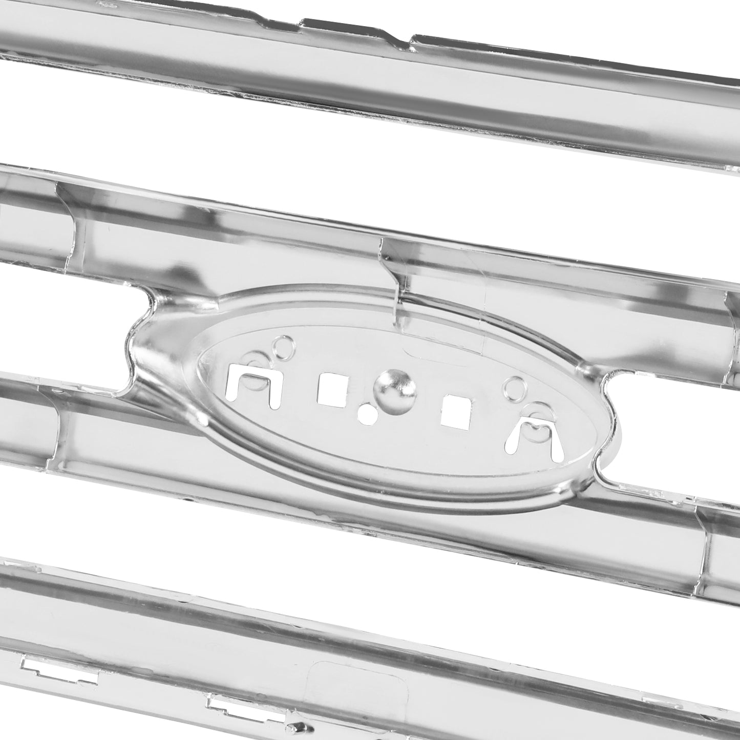 PARRILLA GRILLE - FD EXPDTION '07-'14/'15-'17/ GRILLE ASS'Y 07-'09/ CHROME (XLT/EDDIE BAUER)//PARTS.NO,FO1200494//OEM NO,7L1Z8200BA