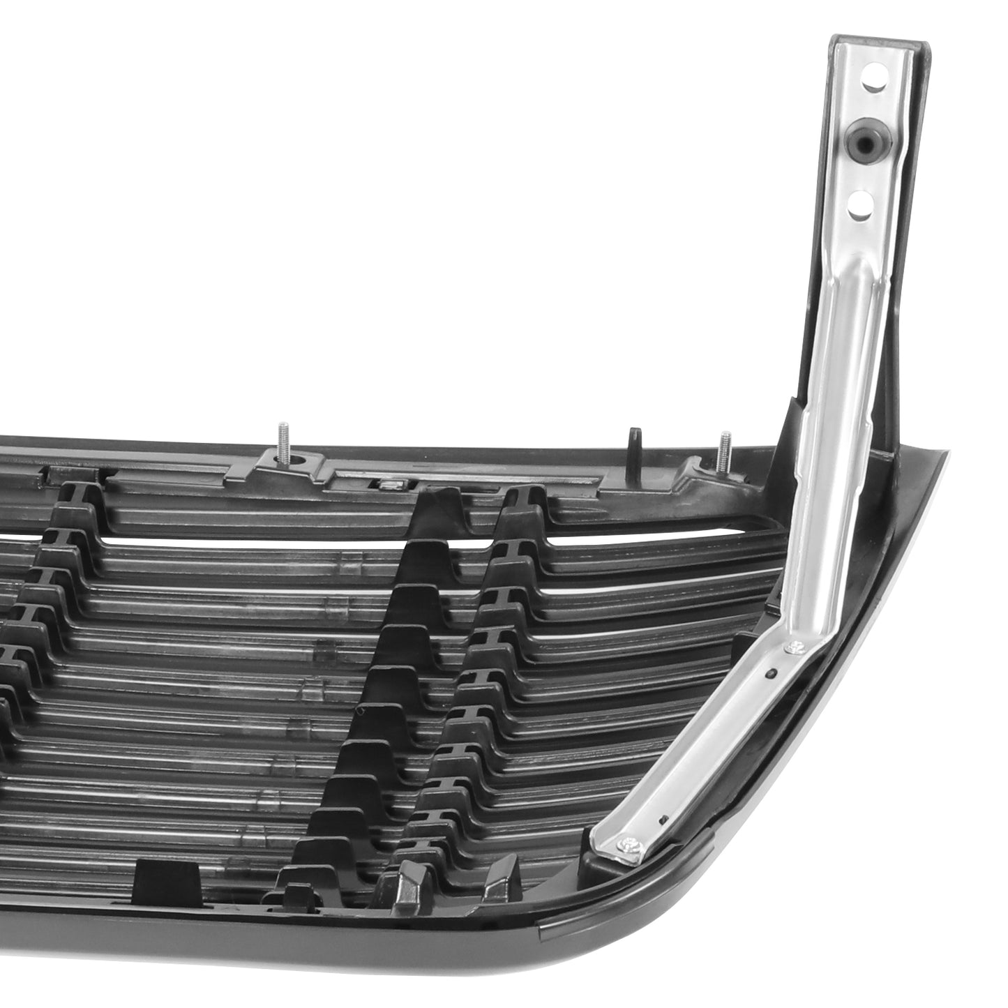PARRILLA GRILLE - FD F150 P/U '04-'08/ GRILLE ASS'Y 07-08/ MAT-BLACK W/BLACK FRAME/ (FX2)(BAR TYPE)//PARTS.NO,FO1200501//OEM NO,7L3Z8200CPTM