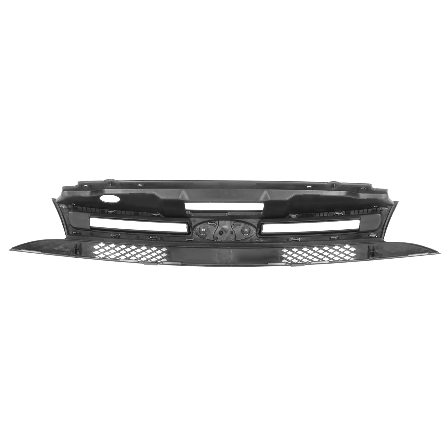 PARRILLA GRILLE - FD FOCS '08-'11(4/5D)/ GRILLE ASS'Y 09-11/ MAT-BLACK W/BK MOULDING/ (2D)//PARTS.NO,FO1200504//OEM NO,9S4Z8200CA