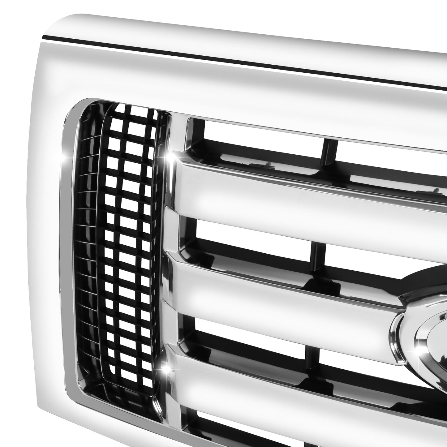 PARRILLA GRILLE - FD F150 P/U '09-'14/ GRILLE ASS'Y/ CHRM/BLK (XLT)//PARTS.NO,FO1200511//OEM NO,9L3Z8200D