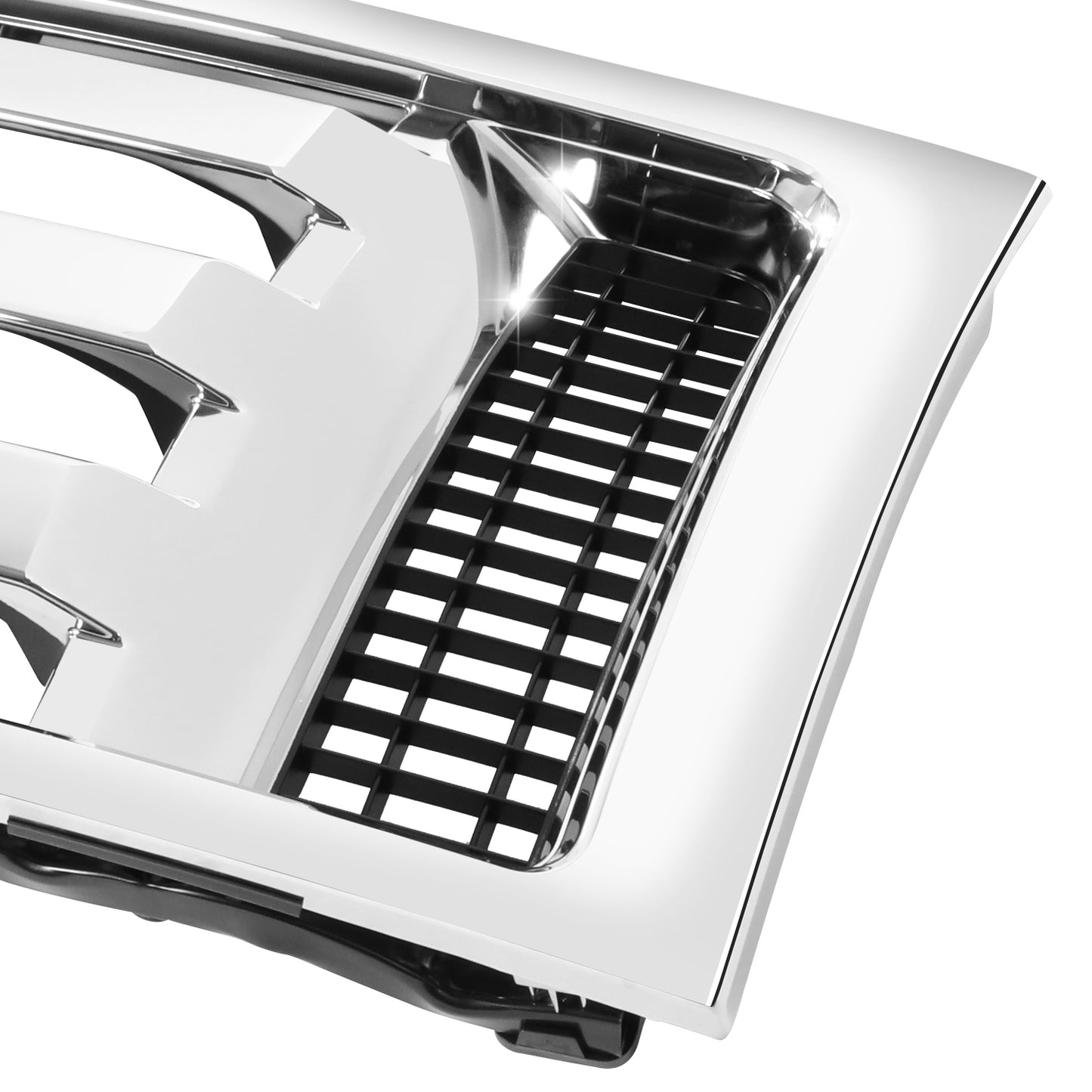 PARRILLA GRILLE - FD F150 P/U '09-'14/ GRILLE ASS'Y/ CHRM/BLK (XLT)//PARTS.NO,FO1200511//OEM NO,9L3Z8200D