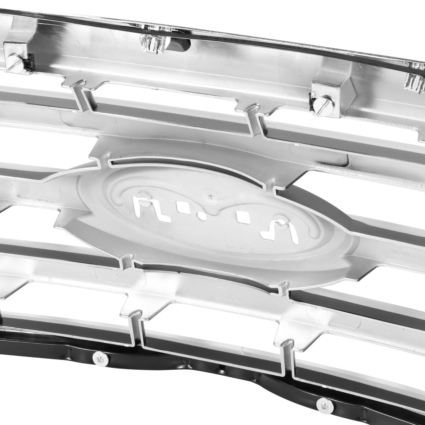 PARRILLA GRILLE - FD F150 P/U '09-'14/ GRILLE ASS'Y/ CHRM/BLK (XLT)//PARTS.NO,FO1200511//OEM NO,9L3Z8200D