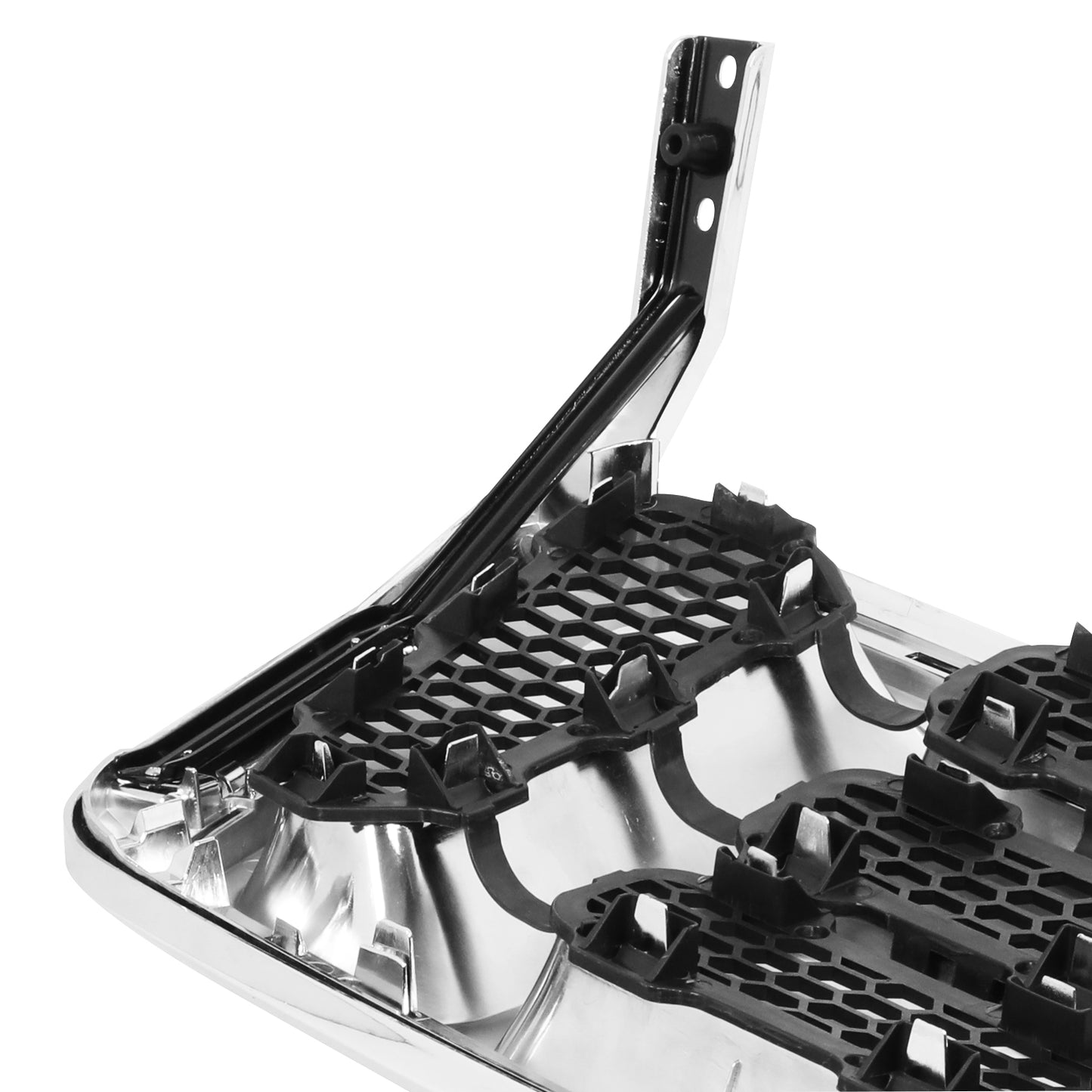 PARRILLA GRILLE - FD F150 P/U '04-'08/ GRILLE ASS'Y 07-08/ CHROME (XLT)/ (HONEYCOMB DESIGN)